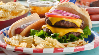 What's the best Fourth of July food, hamburgers or hotdogs?